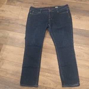 Arizona Jean Company Dark Blue Straight Leg Jeans